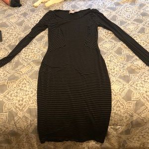 Philosophy striped dress bodycon